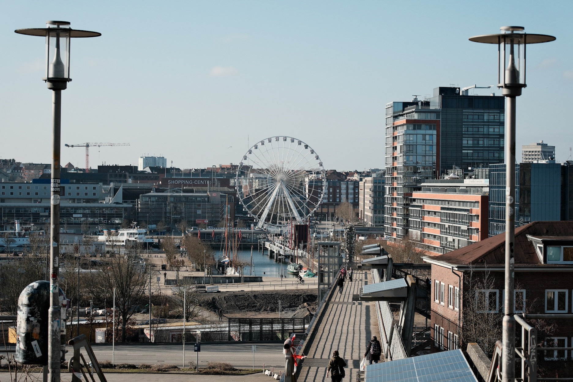 View of the City of Kiel